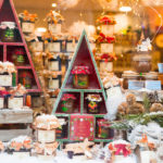 display of christmas preserves