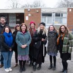 Art Centre Duncombe Drive, Leighton Buzzard with picture of LB Culture Collective outside