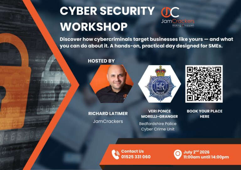 Cyber Security Workshop in assocation with Bedfordshire Police