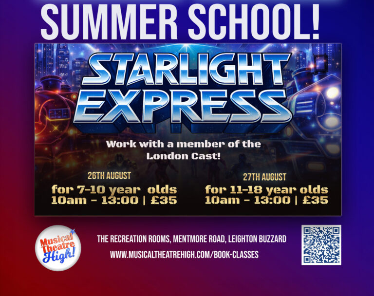 Book NOW Summer School at Musical Theatre High