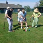 Leighton Buzzard croquet players