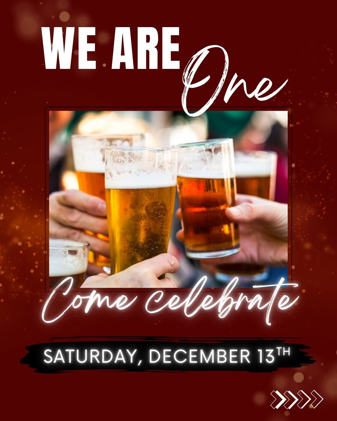 Cue & Arrow Birthday Celebration