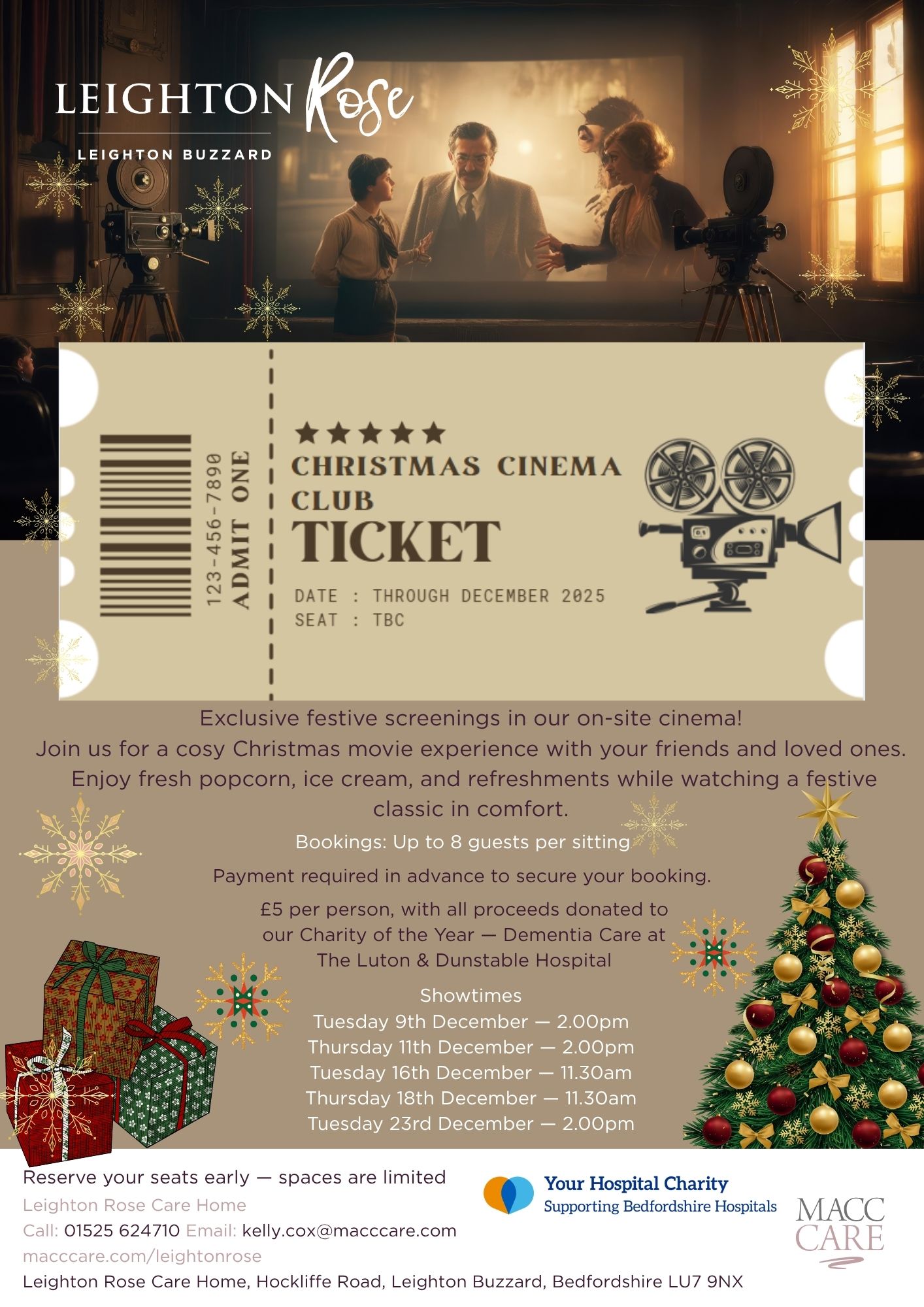 Christmas Community Cinema Club