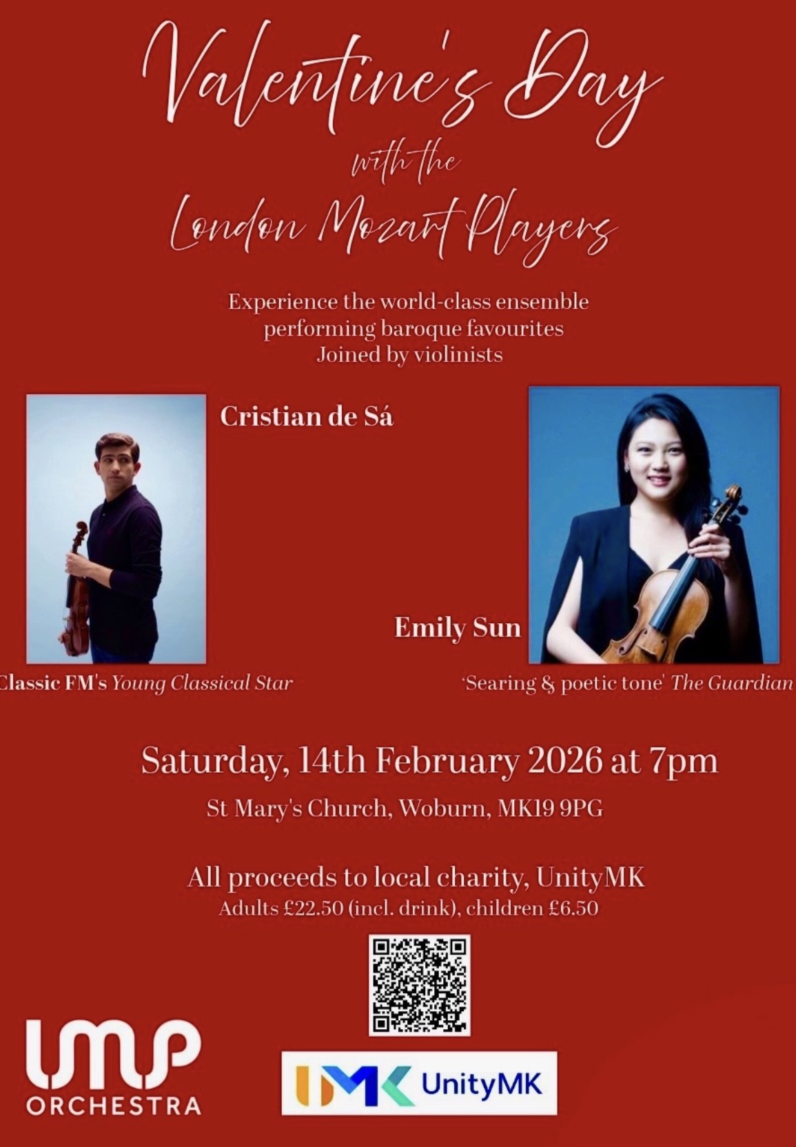Valentine’s Day with the London Mozart Players